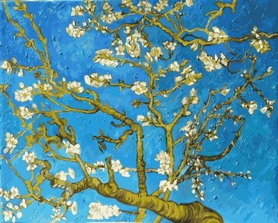 Картины по номерам Цветущие ветки миндаля Ван Гог